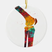Knie Keramik Ornament (Vorne)