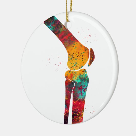 Knie Keramik Ornament (Links)
