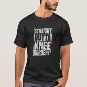 Knie-Knie-Operation Knee-Ersatz erhalten W T-Shirt