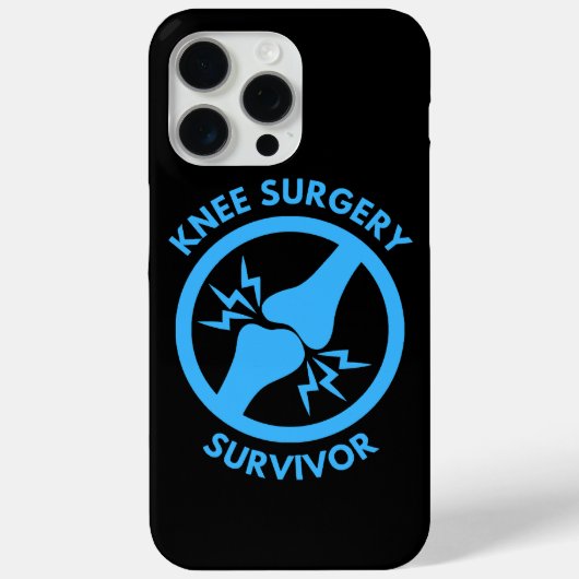 Knie-Operation Case-Mate iPhone Hülle (Rückseite)