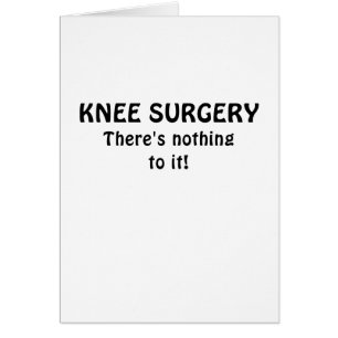 Knie-Operation dort ist nichts zu ihr