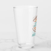 Knie Operation Erholung Spaß Glas (Rechts)