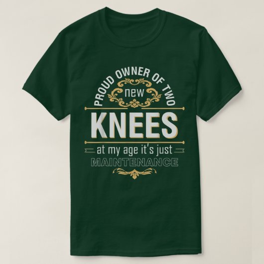 Knie-Operation-Ersatz erhalten gute Geschenke ACL T-Shirt (Design vorne)