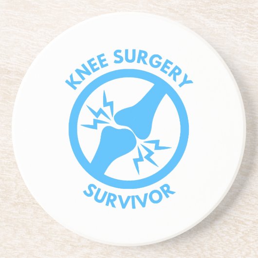 Knie-Operation Getränkeuntersetzer (Vorne)