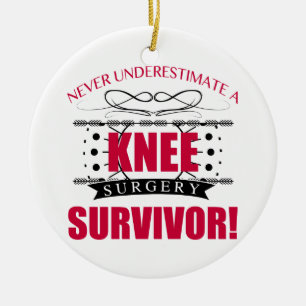 Knie-Operation Keramikornament