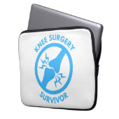 Knie-Operation Laptopschutzhülle (Vorderseite Links)