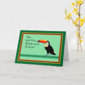 Knie-Operation mit Toucan Karte (Gelbe Blume)