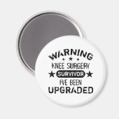 Knie-Operation-Spaß aktualisiert Magnet (Vorderseite/Rückseite)