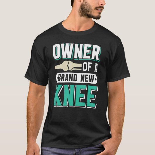 Knie Operation Survivor Bionic Knee Club Repla T-Shirt (Vorderseite)
