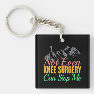 Knie-Operation-Wanderangebot - Bergsteigen Schlüsselanhänger