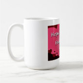 Knie Operation wird bald gut. Kaffeetasse (Links)