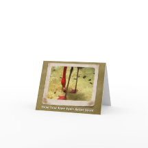 Knie Operation wird bald gut rosa Flamingo