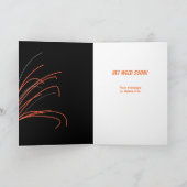 Knie-Operation wird gut Humorer-Card-Welder-Cartoo Karte (Innenseite)