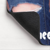 Knie-Post mousepad (Ecke)