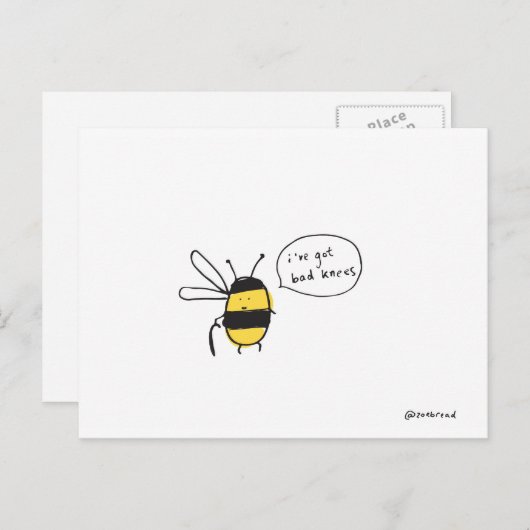 Knie Postkarte (Vorne/Hinten)