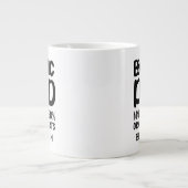 Knie-Replacement-Celebration für bionische Vater Jumbo-Tasse (Vorderseite)