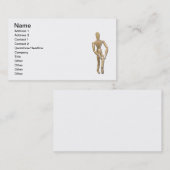 Knie-Schmerz Visitenkarte (Vorne/Hinten)