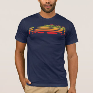 Knie tief in fantastischem T-Shirt