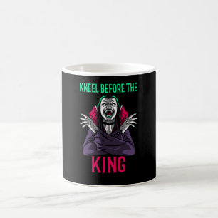 Knie vor dem König Dracula Kaffeetasse