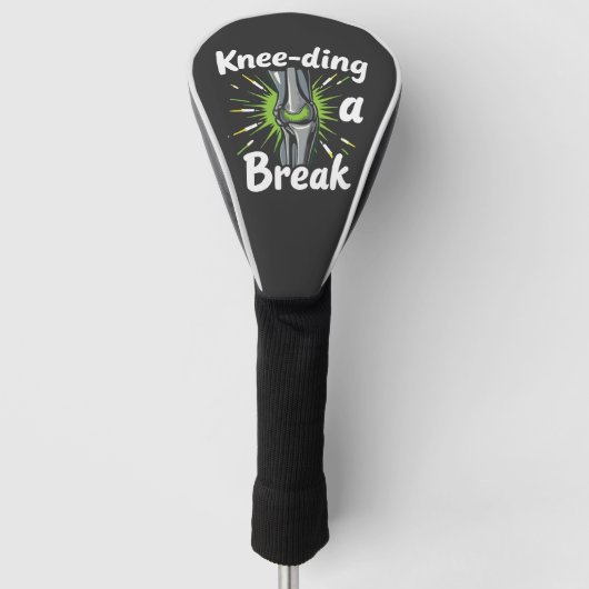 Kniebedeckung für eine knackige Knie-Replacement Golf Headcover (Vorderseite)