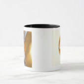 Knieersatz. Farbiger Röntgenstrahl eines Tasse (Zentrum)