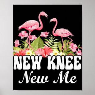 Knieersatz und Knieoperation Erholung Neues Knie Poster