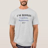 Kniegelenksersatz bionischer T - Shirt (Vorderseite)