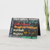 Kniegelenksersatz-Blank: Karte (Rückseite)