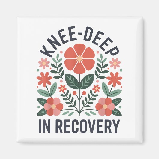 Kniegelenksersatz Erholung Knie Operation Erholung Magnet (Vorne)