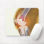 Kniegelenksersatz. Farbige Röntgenaufnahme eines g Mousepad (Mit Mouse)