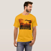 Knien am Kreuz T/shirt T-Shirt (Vorne ganz)