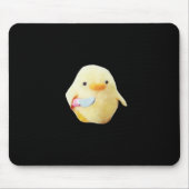 Knife Duck Plush Meme Mouse Pad Mousepad (Vorne)