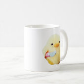 Knife Duck Plush Meme Tasse doppelseitig (VorderseiteRechts)