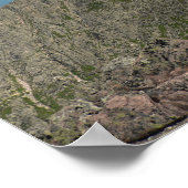 Knife Edge, Baxter Staat Park, Maine Poster (Ecke)