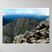 Knife Edge, Baxter Staat Park, Maine Poster (Vorne)