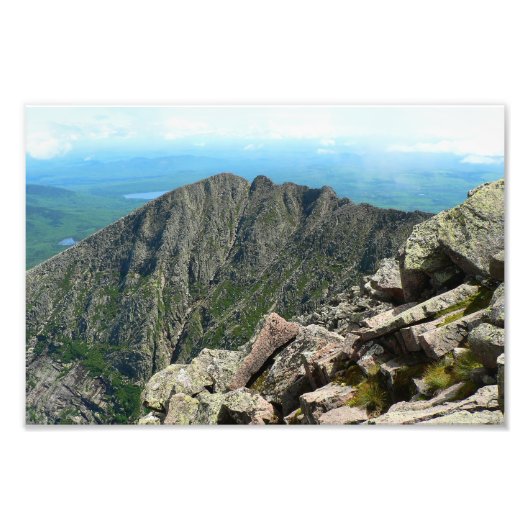 Knife Edge, Katahdin, Maine Fotodruck (Vorne)
