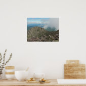 Knife Edge trail, Baxter Staat Park, Maine Poster (Küche)