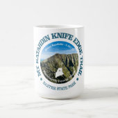 Knife Edge Trail (Katahdin) Kaffeetasse (Mittel)