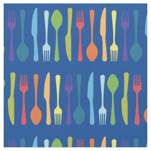 Knife Fork Spoon Küche Küchenutensilien Utenside Stoff (Nahaufnahme)