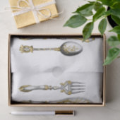 Knife Gabellöffel Küchenbesteck Seidenpapier (Geschenk)