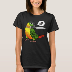 Knife Papagei Will Saatgut I Gelbbeige T-Shirt