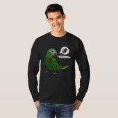 Knife Parrot Wants Seeds I Hahns Macaw T-Shirt (Vorne ganz)