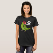 Knife Parrot Will Samen I Cherry Kopfende Conure T-Shirt (Vorne ganz)