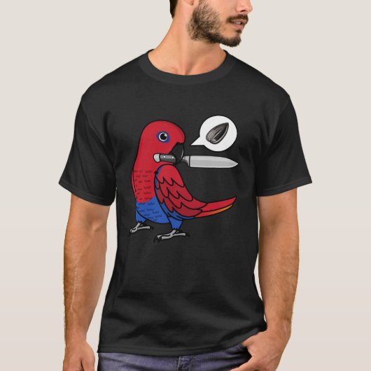 Knife Parrot Will Samen I Eclectus T-Shirt (Vorderseite)