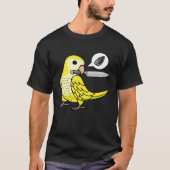 Knife Parrot Will Samen I Gelbe Lutino Monk Para T-Shirt (Vorderseite)