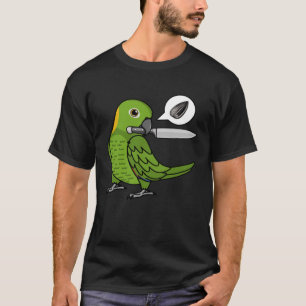 Knife Parrot Will Samen I gelben Nacken Amazon T-Shirt