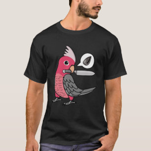 Knife Parrot Will Samen I Rose gezüchtet Galah Coc T-Shirt