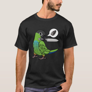 Knife Parrot Will Samen in Nanday Conure T-Shirt