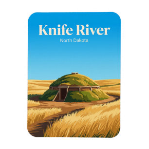 Knife River Indian Villages National Historic Site Magnet