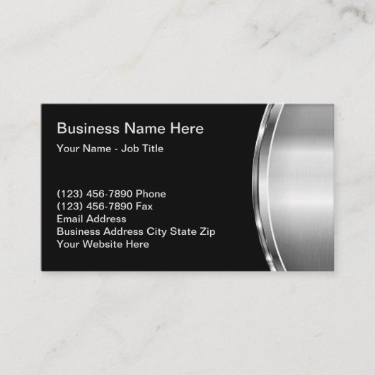 Knife Sharpening Restaurant liefert Visitenkarte (Vorderseite)